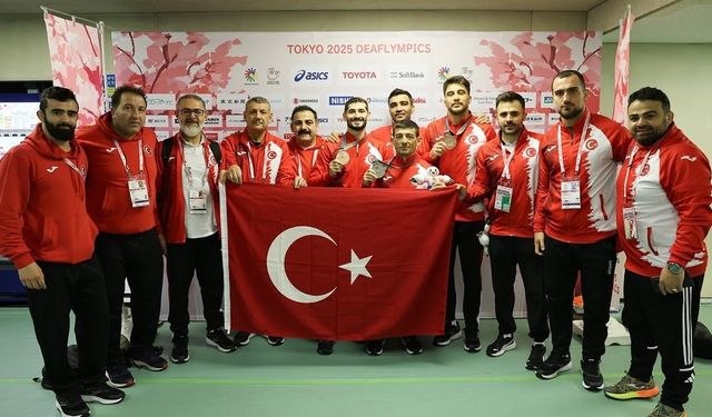Deaflympics’te Güreşte 1 Gümüş ve 2 Bronz Madalya Sevinci