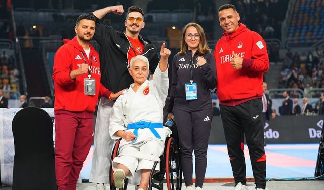 Nesrin Cavadzade, Para-Karate Dünya Şampiyonası'nda 3. oldu