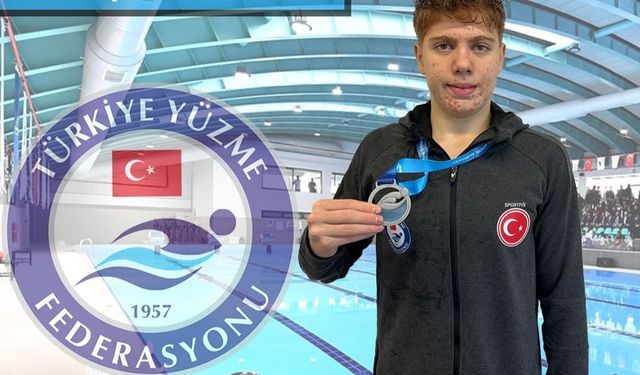 Eymen Batu Özcan, CECJM 400m karışıkta 2. oldu