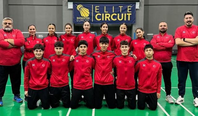 U17 Badminton Millî Takımı, Avrupa Şampiyonası’na hazır