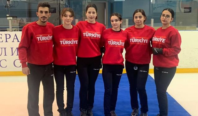 Genç Kadın Curling Milli Takımı Murom Cup’ta sahada