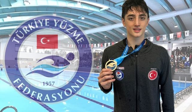 Emir Bartu Özcan CECJM’de 100m serbestte üçüncü oldu