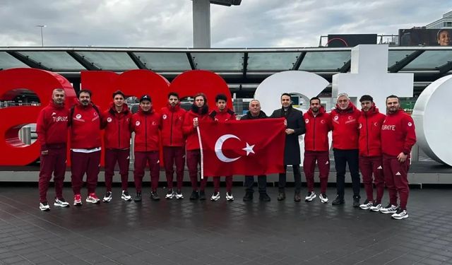 Short Track Milli Takımı Hollanda’ya Ulaştı