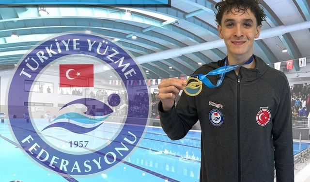 Kaan Akça, CECJM Yüzme Şampiyonası’nda altın kazandı