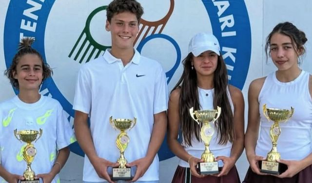 U14 ATDSK Cup 2 Turnuvasında Çiftlerde Çifte Başarı Geldi