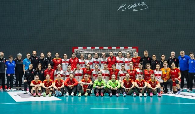 U20 Kadın Hentbol Takımımız, Romanya’ya ikinci maçta yenildi