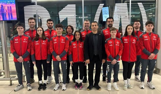 Artistik Cimnastik Genç Milli Takımı Manila yolcusu