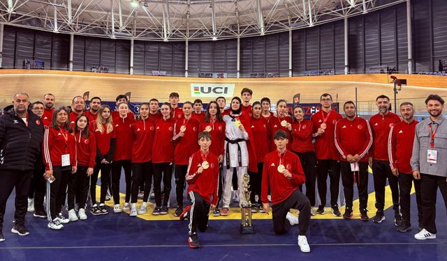 Türkiye Avrupa Gençler Taekwondo’da 7 madalya aldı