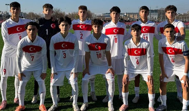 U15 Millî Takımımız Kuzey Makedonya’ya 3-2 yenildi