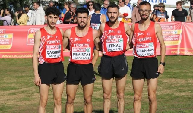 Avrupa Kros’ta Büyük Erkek Takımımız Yarışı Tamamladı