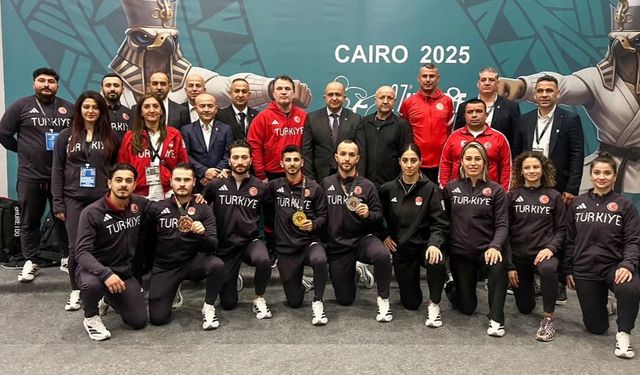 Milli Karateciler Dünya Şampiyonası’nda 5 Madalya Aldı