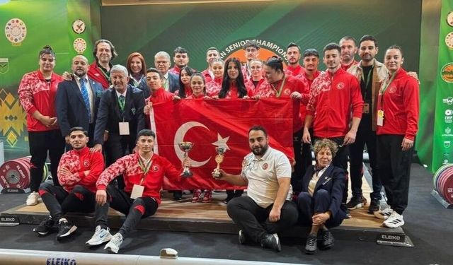 Balkan Halter Şampiyonası’nda Çifte Takım Zaferi