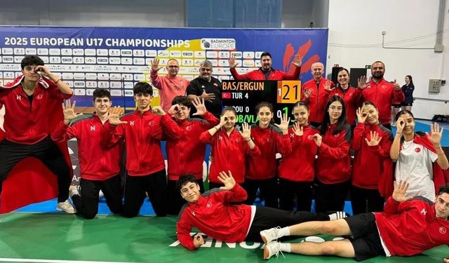 U17 Badminton Milli Takımı, Romanya’yı 5-0 Mağlup Etti