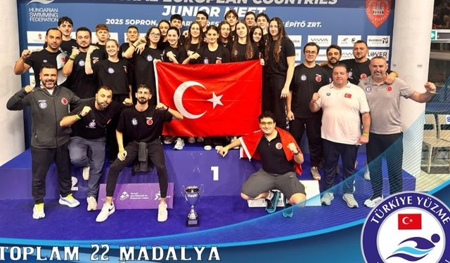 Milli Yüzücüler CECJM’de 22 Madalya Kazandı
