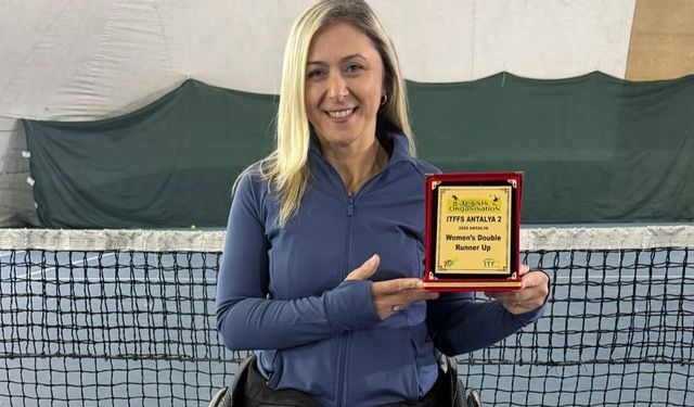 Ebru Sulak ITF Antalya’da Çiftlerde İkinci Oldu