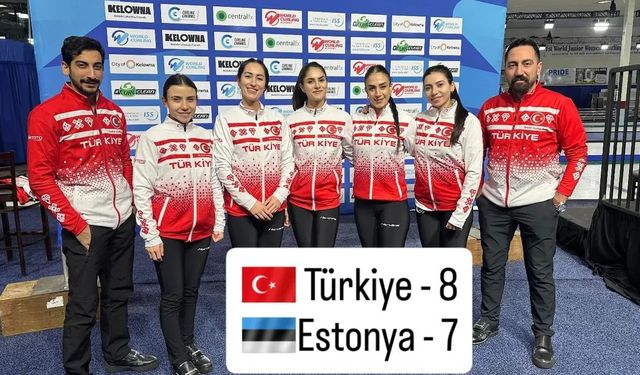 Kadın Curling Milli Takımı Estonya'yı Mağlup Etti