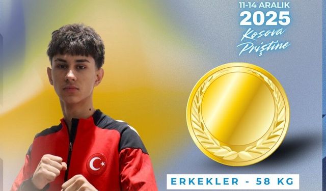 Yusuf Badem Avrupa Şampiyonu Oldu