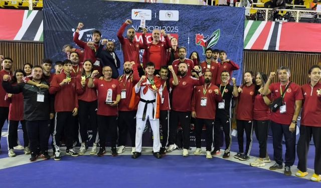 Taekwondo’da Üst Üste Zirve! Ümitler de Dünya Şampiyonu