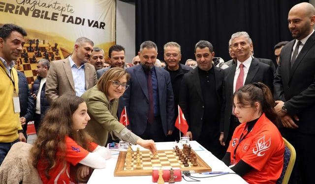Gaziantep’te Türk Dünyası Satranç Şampiyonası Başladı