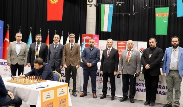 2025 Türkiye Satranç Şampiyonası Gaziantep’te Başladı
