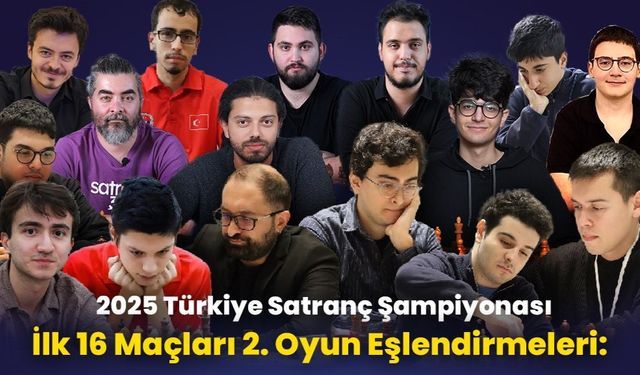 2025 Türkiye Satranç Şampiyonası’nda Çeyrek Final Günü