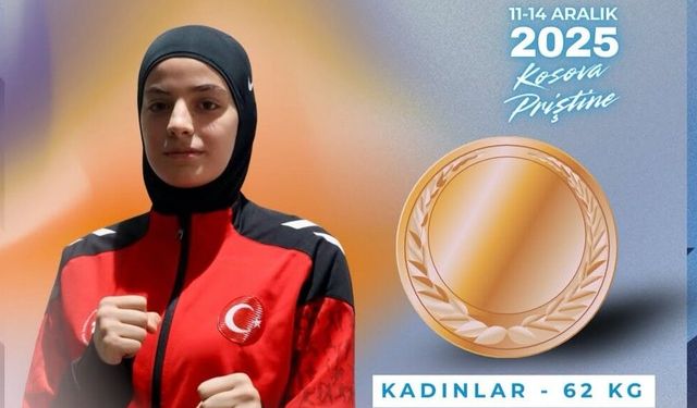 Dilara Şirin Avrupa Ümitler'de Bronz Madalya Kazandı
