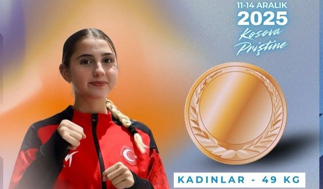 Mülkiye Ece Ulusoy Avrupa Üçüncüsü Oldu!