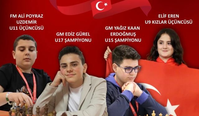 Türk Sporcular FIDE Yıldırım Satrançta Zirveye Çıktı