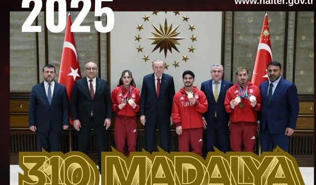 Milli halterciler 2025’te 310 madalya ile rekor kırdı