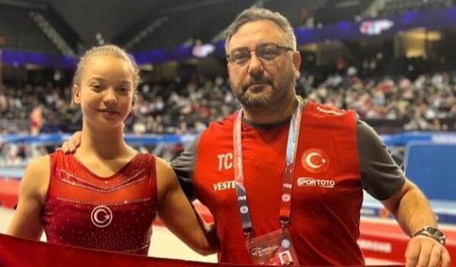 Tuba Bade Şahin trambolinde dünya ikincisi oldu