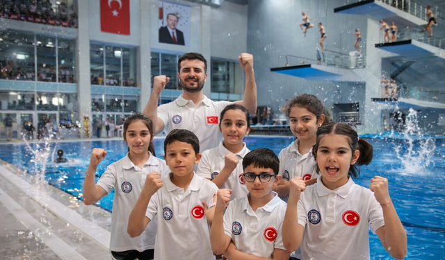 Yüzmede kış kupası heyecanı başladı