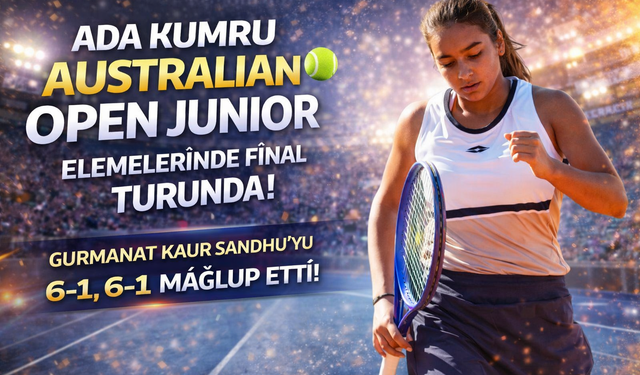 Ada Kumru, Avustralya Açık final turunda!