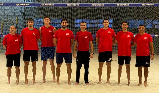 Plaj Voleybolu Erkek Milli Takımı Moskova’da Kampa Girdi