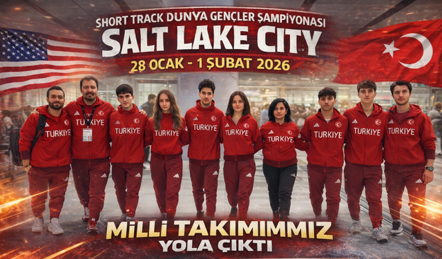 Short Track Dünya Gençler için Milli Takım yola çıktı