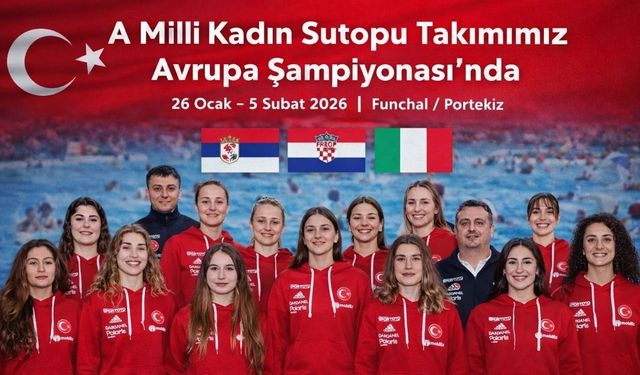 Kadın Sutopu Milli Takımı Avrupa’da Sahneye Çıkıyor