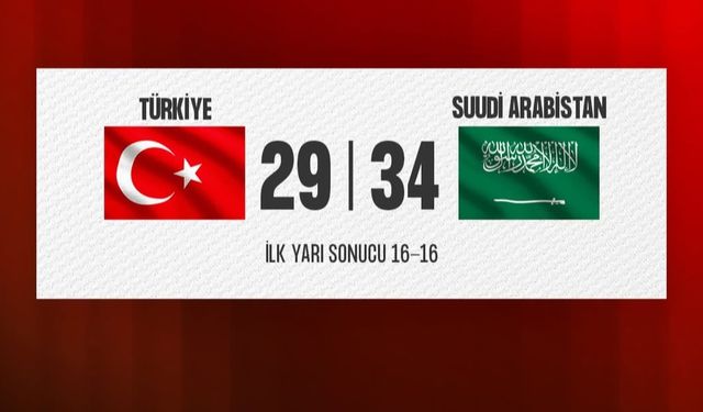 A Milliler, Suudi Arabistan’a Hazırlık Maçında Mağlup Oldu