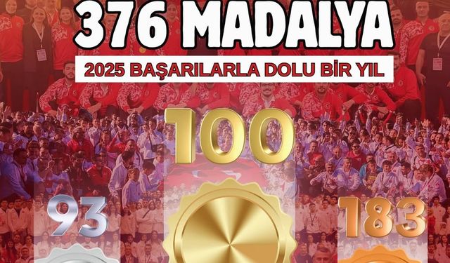 2025’te Türk karatesinden 376 madalyayla tarihi başarı