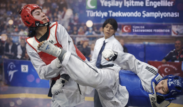 Yeşilay İşitme Engelliler Taekwondo Şampiyonası Başlıyor