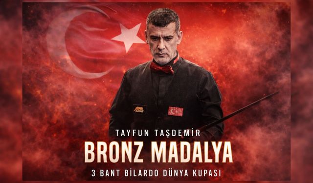 Tayfun Taşdemir Dünya Kupası’nda Bronz Madalya Kazandı