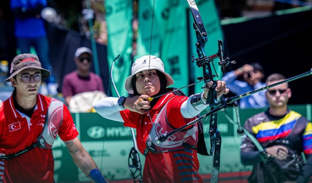 Milli Okçular Dünya Kupası’nda Çifte Madalya Sevinci