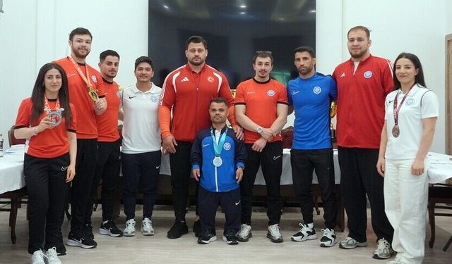 Şampiyon Milli Sporcular Ankara’da Basınla Bir Araya Geldi