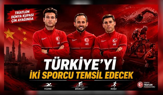 Milli Triatletler Çin’de Dünya Kupası İçin Yarışacak