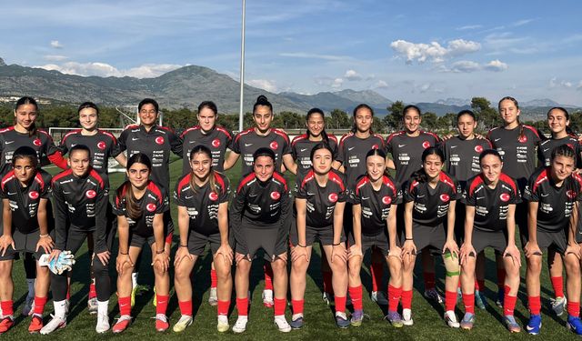 U16 Kız Milli Takımı Ukrayna maçına hazır