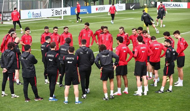 A Milli Takım Dünya Kupası hazırlıklarını sürdürüyor