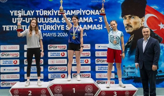 Tuana Özgür U17 ulusal sıralamasını zirvede bitirdi