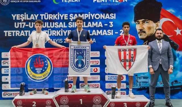 U17 Erkekler kategorisinde madalyalar sahiplerini buldu