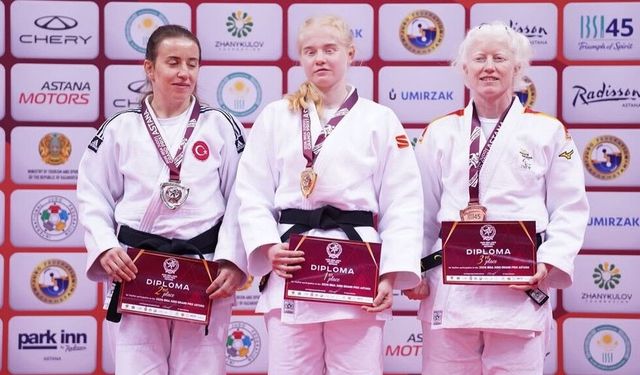 Para Judo Milli Takımı Astana’da çifte madalya aldı