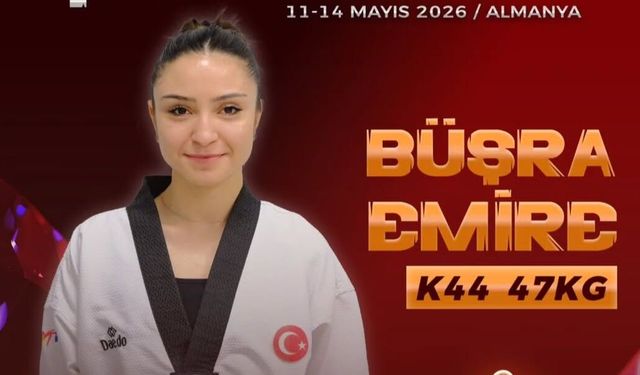 Büşra Emire Avrupa Para Tekvandoda Bronz Kazandı