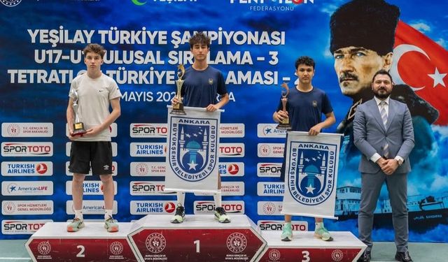 Mehmet Doruk Özkan U17 ulusal sıralamasını kazandı