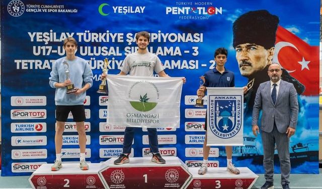 Arda Meriç U19 ulusal sıralamasını zirvede tamamladı